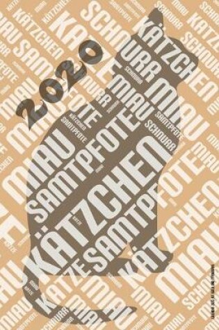 Cover of Kalender 2020 Mit Katze Und Typographie
