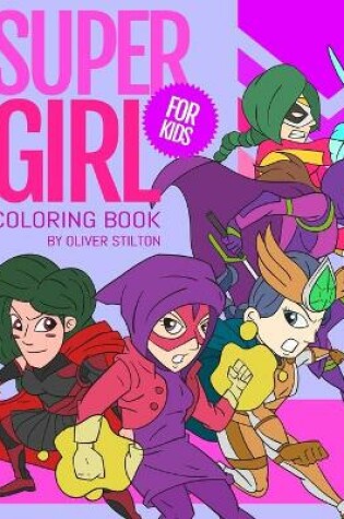 Cover of Supergirl Coloring Book