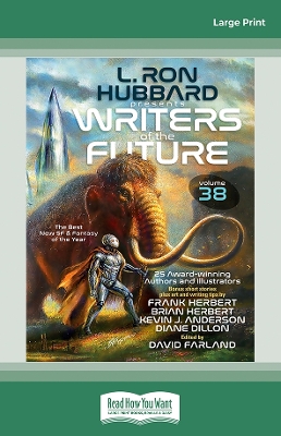 Book cover for L. Ron Hubbard Presents Writers of the Future Volume 38