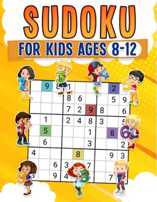 Book cover for Sudoku for Kids Ages 8-12