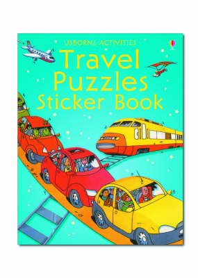 Book cover for Travel Puzzles Sticker Book