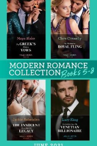 Cover of Modern Romance June 2021 Books 5-8