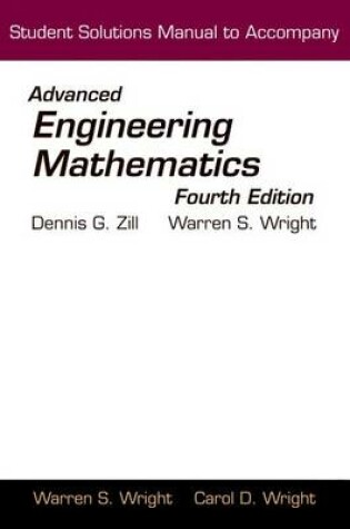 Cover of Student Solutions Manual to Accompany Advanced Engineering Mathematics