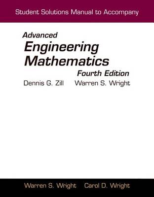 Book cover for Student Solutions Manual to Accompany Advanced Engineering Mathematics