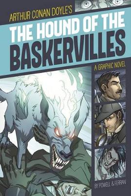 Book cover for Graphic Revolve Common Core Editions Hound of the Baskervilles