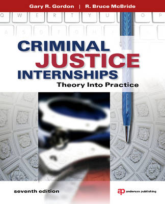 Book cover for Criminal Justice Internships