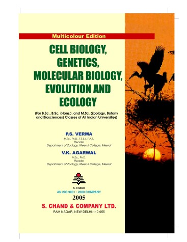 Book cover for Cell Biology,Genetics, Molecular Biology