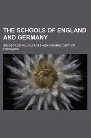 Cover of The Schools of England and Germany