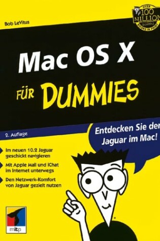 Cover of Mac OS X Fur Dummies