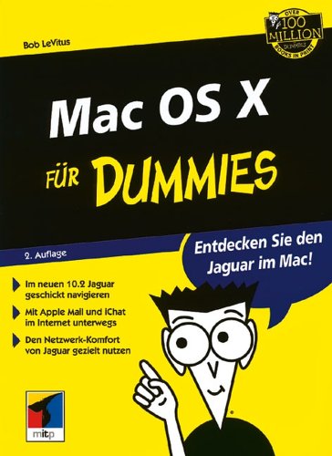 Book cover for Mac OS X Fur Dummies