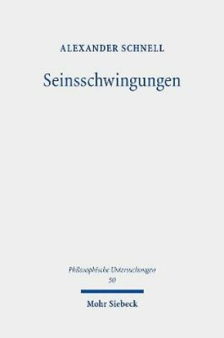 Cover of Seinsschwingungen