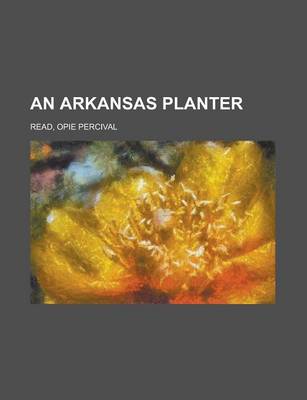 Book cover for An Arkansas Planter