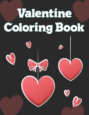 Book cover for Valentine Coloring Book