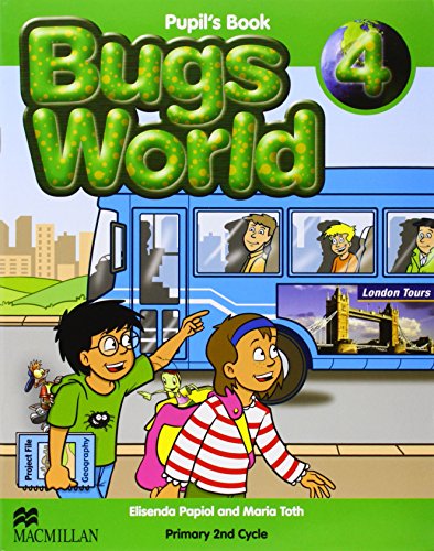 Book cover for Bugs World 4 Pupil's Book