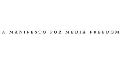 Cover of Manifesto for Media Freedom