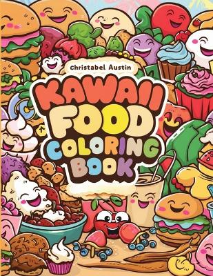 Book cover for Kawaii Coloring Book Food