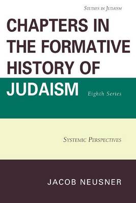 Book cover for Chapters in the Formative History of Judaism, Eighth Series