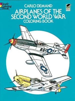 Cover of Airplanes of the Second World War Coloring Book