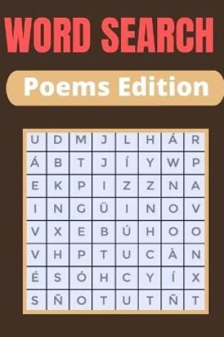 Cover of Word Search Poems Edition