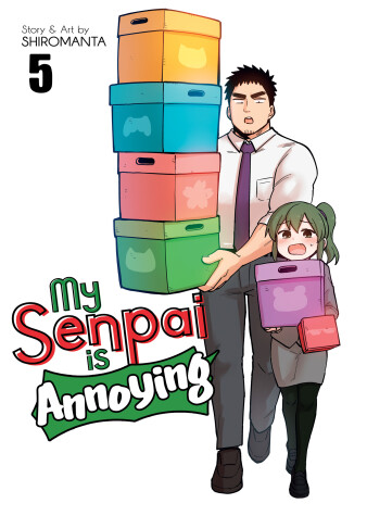 Book cover for My Senpai is Annoying Vol. 5