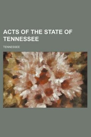 Cover of Acts of the State of Tennessee