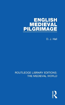 Book cover for English Mediaeval Pilgrimage