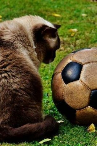 Cover of A Cat Looking at a Soccer Ball Journal