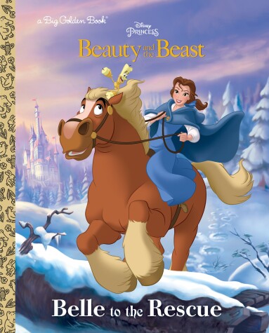 Book cover for Belle to the Rescue (Disney Beauty and the Beast)