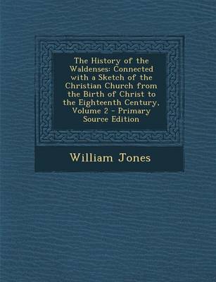 Book cover for The History of the Waldenses