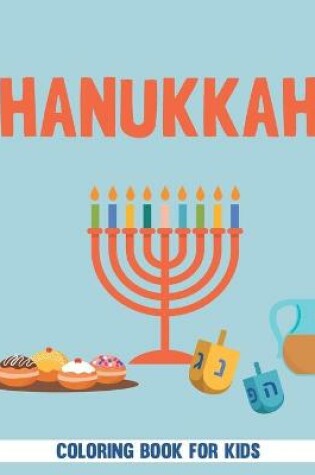 Cover of Hanukkah Coloring Book For Kids