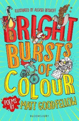 Book cover for Bright Bursts of Colour