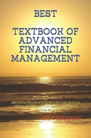 Cover of Best Textbook of Advanced Financial Management