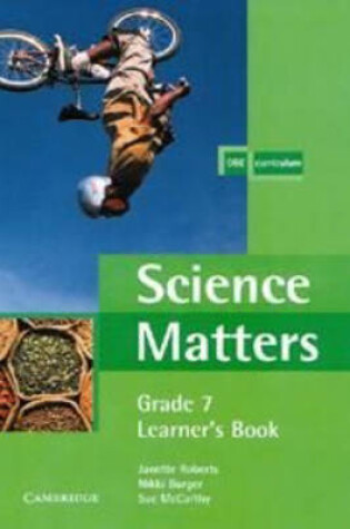 Cover of Science Matters Learner's Book Grade 7