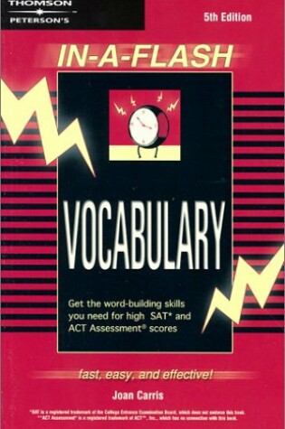 Cover of In-A-Flash Vocabulary