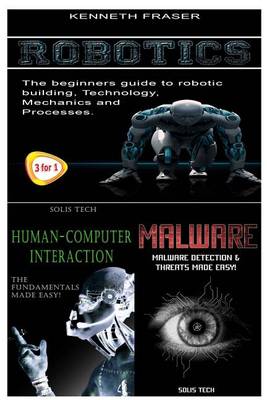 Book cover for Robotics + Human-Computer Interaction + Malware