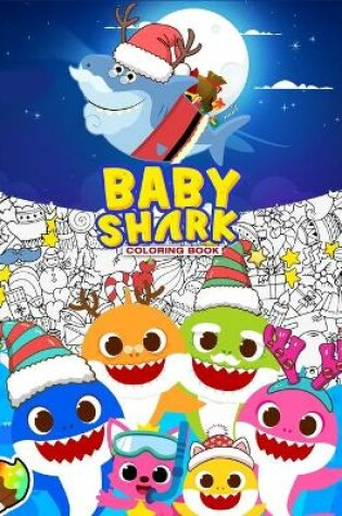 Cover of Baby Shark Coloring book