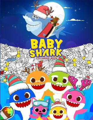 Book cover for Baby Shark Coloring book