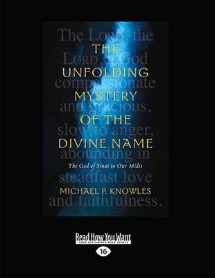 Book cover for The Unfolding Mystery of the Divine Name