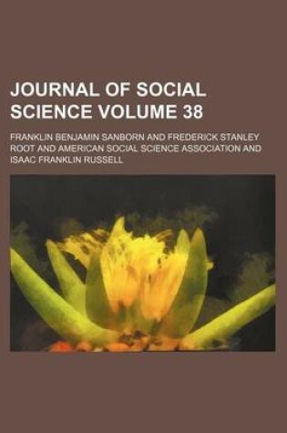 Cover of Journal of Social Science Volume 38
