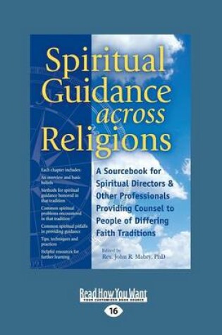 Cover of Spiritual Guidance across Religions