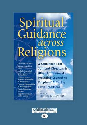 Cover of Spiritual Guidance across Religions