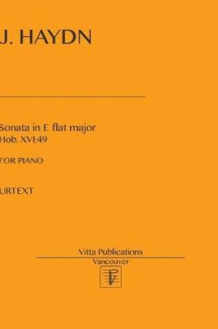 Cover of J. Haydn. Sonata in E flat major