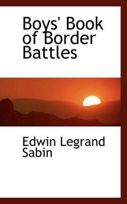 Book cover for Boys' Book of Border Battles