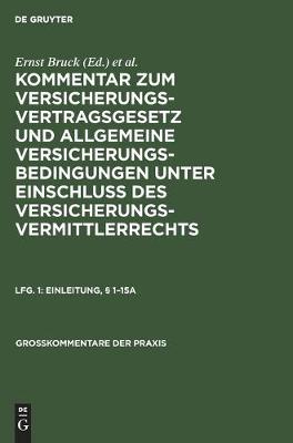 Cover of Einleitung, � 1-15a