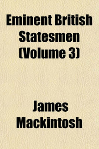 Cover of Eminent British Statesmen (Volume 3)