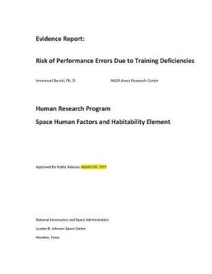 Book cover for Evidence Report