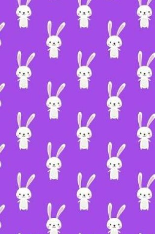 Cover of Bullet Journal for Animal Lovers - Cute Rabbit Pattern - Mauve