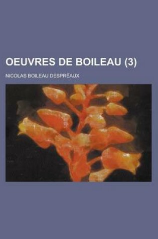 Cover of Oeuvres de Boileau (3)