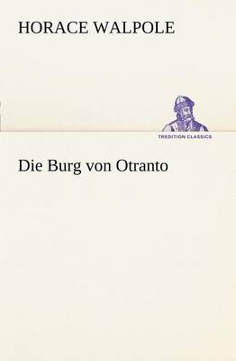 Book cover for Die Burg Von Otranto