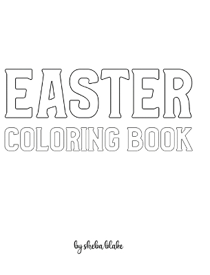 Book cover for Easter Coloring Book for Children - Create Your Own Doodle Cover (8x10 Hardcover Personalized Coloring Book / Activity Book)